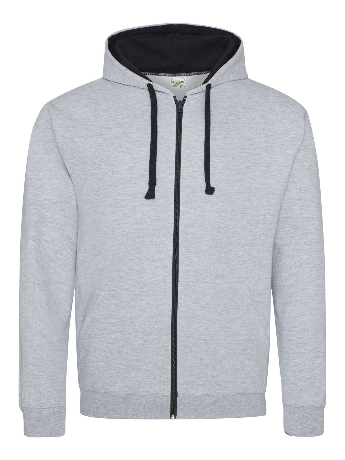 heather grey-french navy